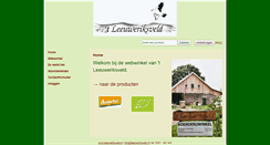 Desktop Screenshot of leeuweriksveldwinkel.nl