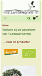 Mobile Screenshot of leeuweriksveldwinkel.nl